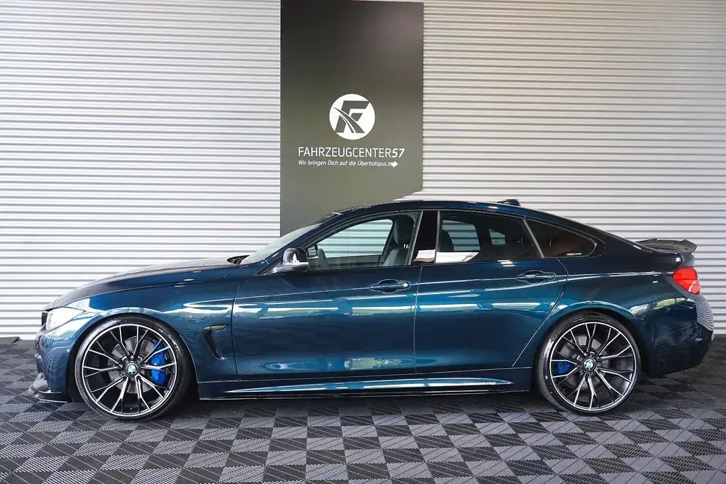Käytetty BMW 440 M Performance 326 HP (239 kW) 2016 Sininen Coupe - kaksiovinen