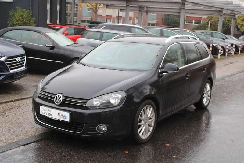 Schwarz Gebraucht 2011 VW Golf Highline Kombi | 4.999 € (Guter Preis) - Bild 1/4