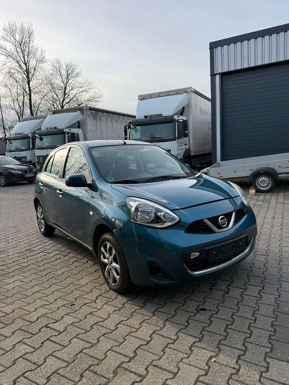 Gebraucht Nissan Micra 58 PS (42 kW) 2015 Blau Kleinwagen
