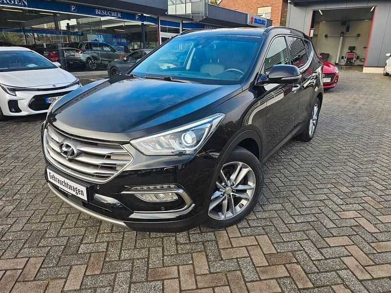 Schwarz Gebraucht 2018 Hyundai Santa Fe Premium SUV | 20.490 € (Fairer Preis) - Bild 1/4
