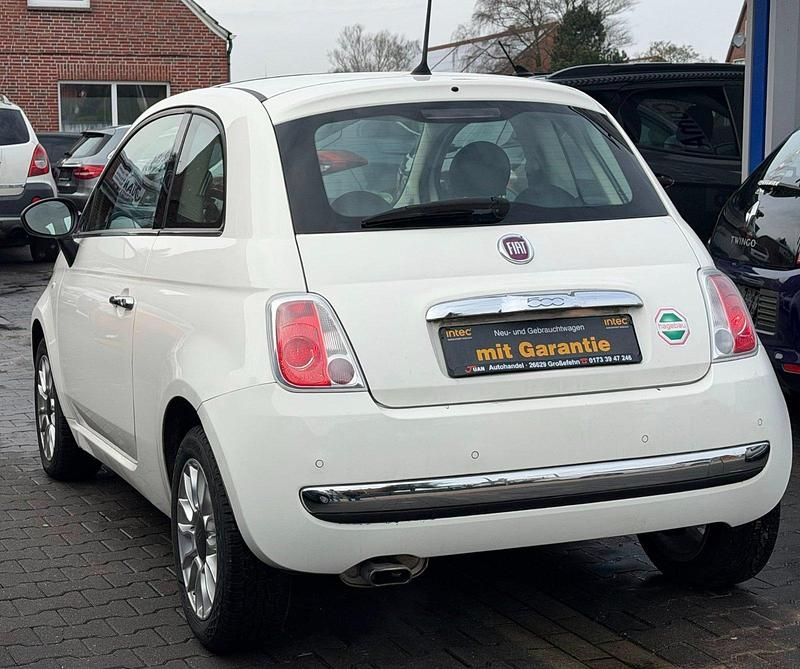 Gebraucht Fiat 500 Lounge 69 PS (50 kW) 2012 Weiß Kleinwagen