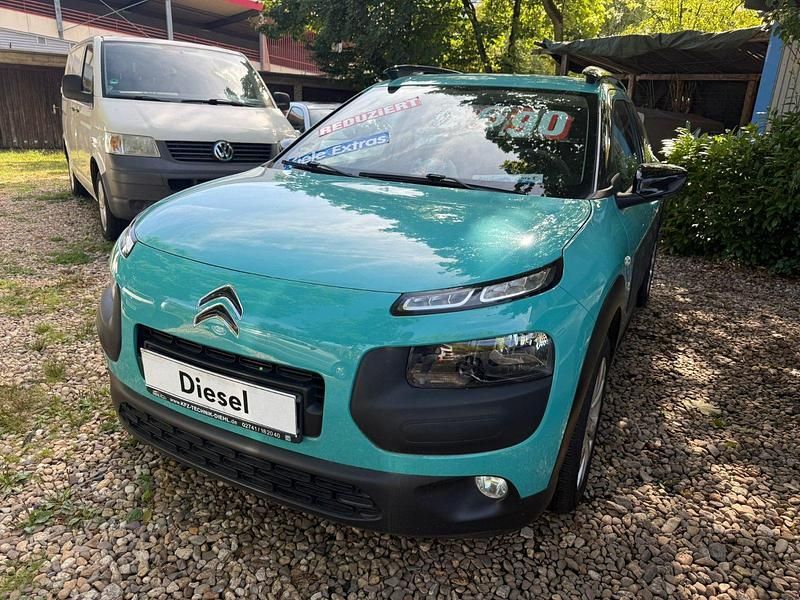 Blau Gebraucht 2015 Citroën C4 Cactus Kleinwagen | 6.490 € (Fairer Preis) - Bild 1/4