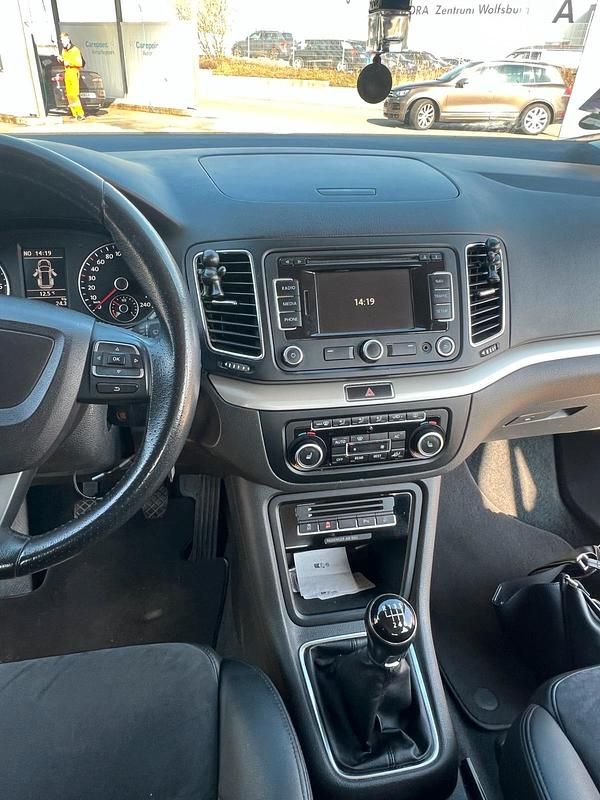 Gebraucht Seat Alhambra 140 PS (102 kW) 2012 Blau Van / Kleinbus