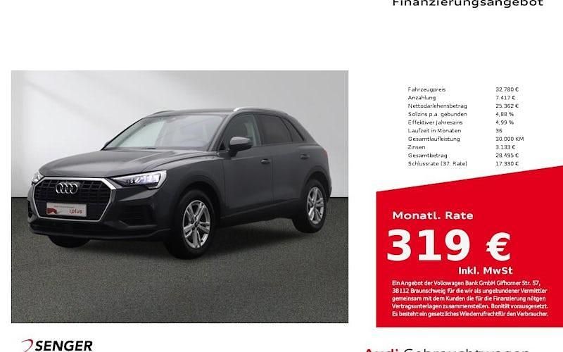 Nanograu metallic Gebraucht 2022 Audi Q3 Ambiente SUV | 32.780 € (Fairer Preis) - Bild 1/4