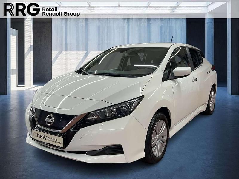 Weiß Gebraucht 2021 Nissan Leaf Basis Kleinwagen | 13.760 € (Fairer Preis) - Bild 1/3