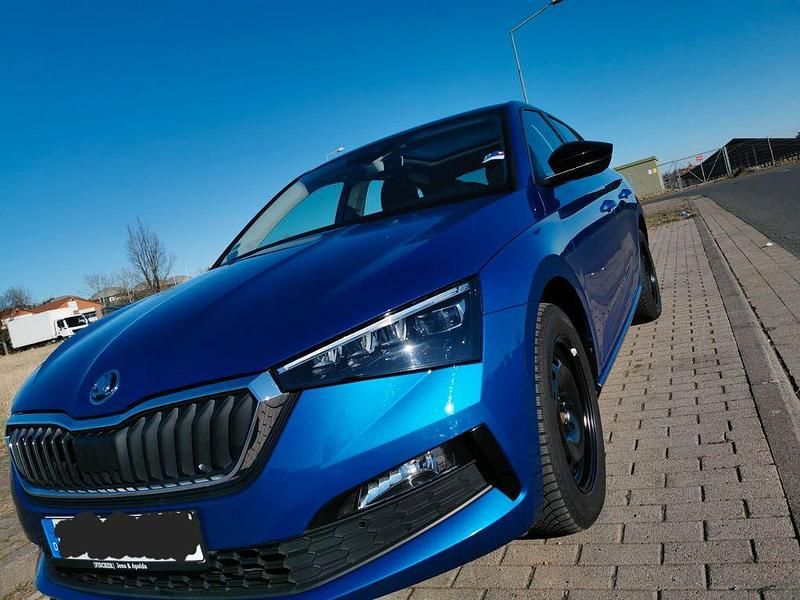 Gebraucht Skoda Scala Style 150 PS (110 kW) 2019 Blau Kleinwagen