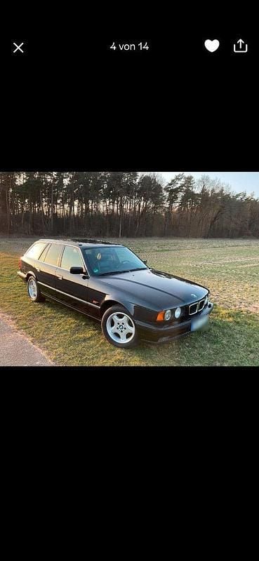 Second-hand BMW 525 192 CP (141 kW) 1995 Albastru Break
