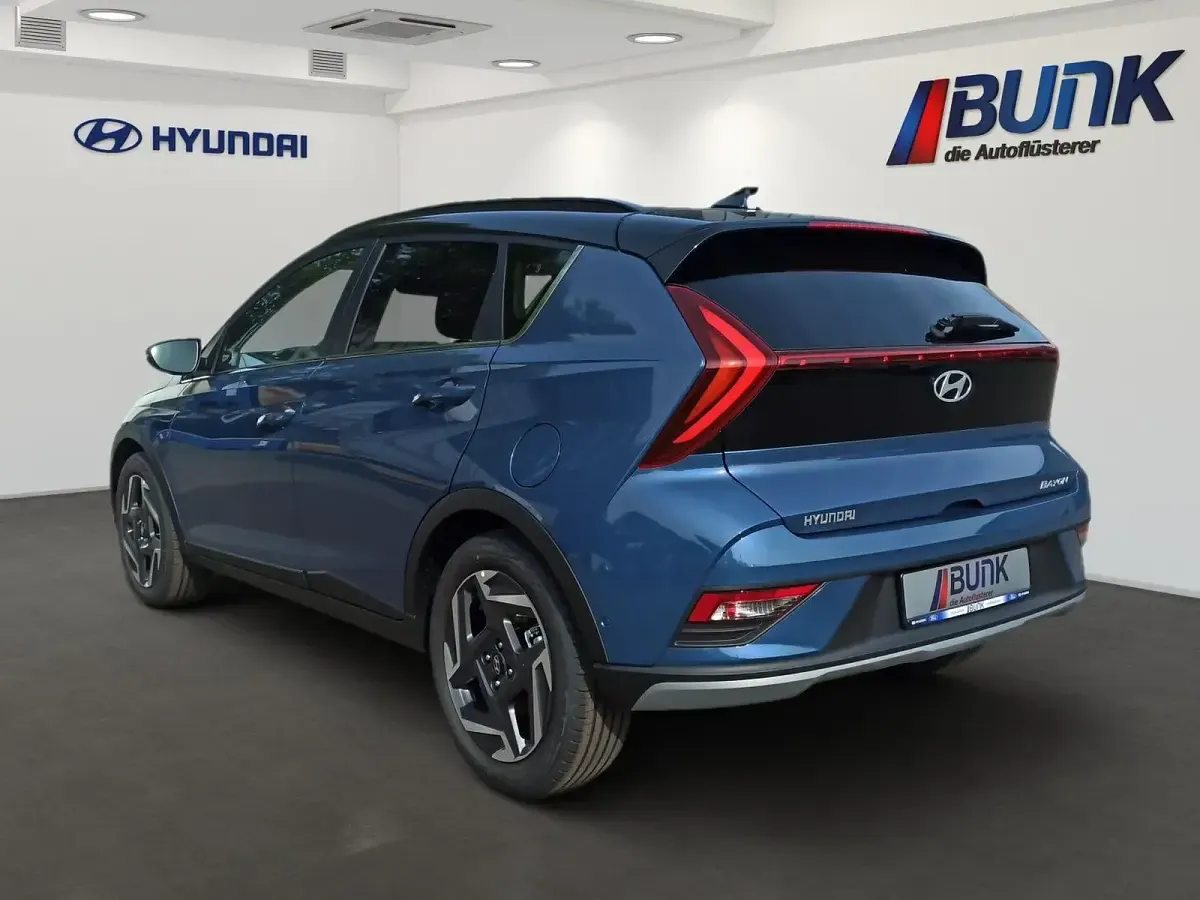 Gebraucht Hyundai Bayon Prime 101 PS (74 kW) 2025 Vibrant blue/ phantom black SUV