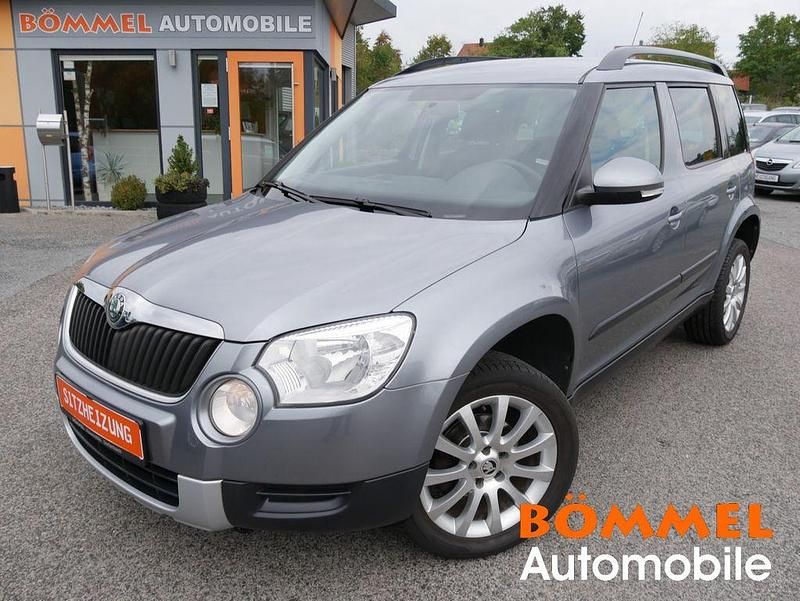 Seda steel/platin/steel grau (metallic) Gebraucht 2011 Skoda Yeti Active SUV | 6.475 € (Fairer Preis) - Bild 1/4