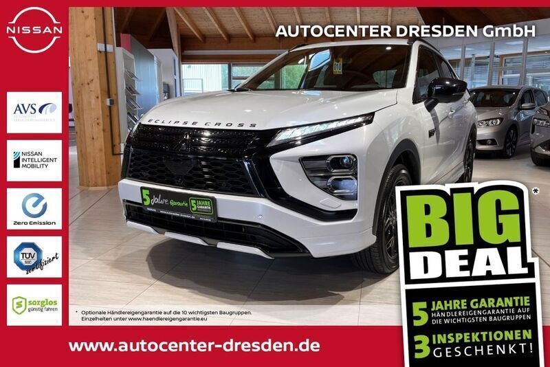 Titanweiss (d) Gebraucht 2022 Mitsubishi Eclipse Cross Plus SUV | 23.980 € (Fairer Preis) - Bild 1/4