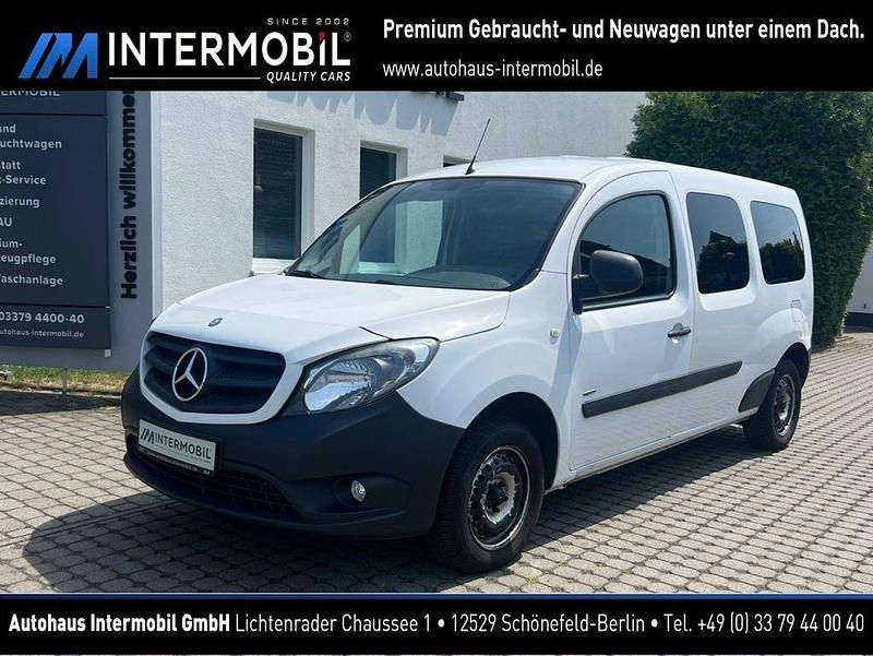 Arktikweiss Gebraucht 2013 Mercedes Citan 109 Van / Kleinbus | 5.880 € (Superpreis) - Bild 1/4