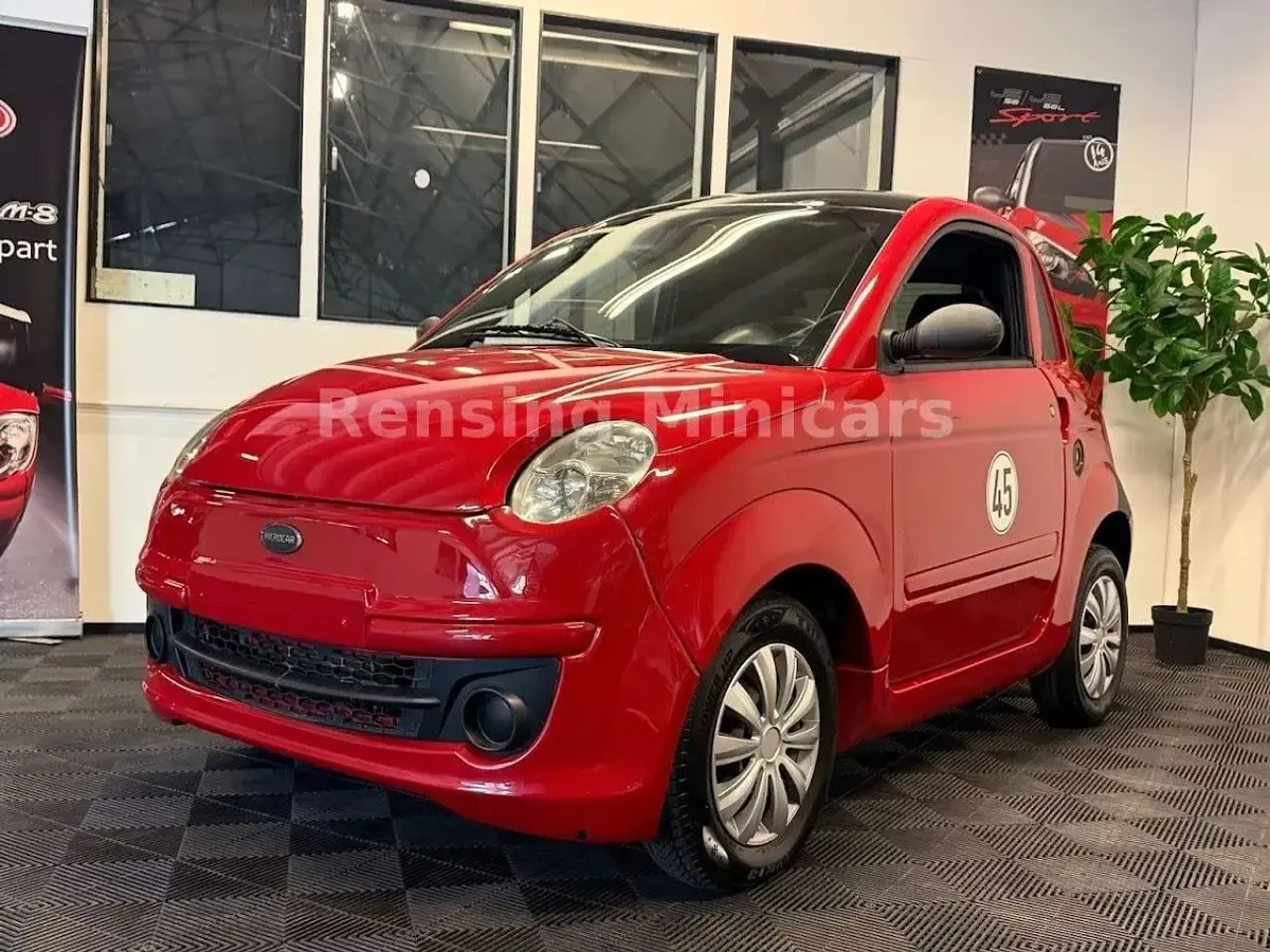 Gebraucht Microcar Dué 2015 Rot Kleinwagen