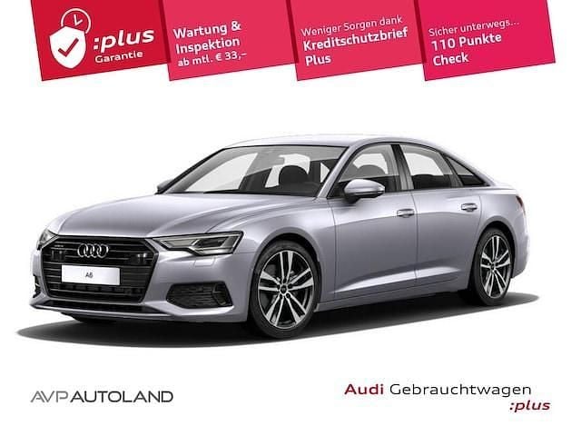 Florettsilber metallic Gebraucht 2022 Audi A6 Ambiente Limousine | 27.480 € (Superpreis) - Bild 1/4