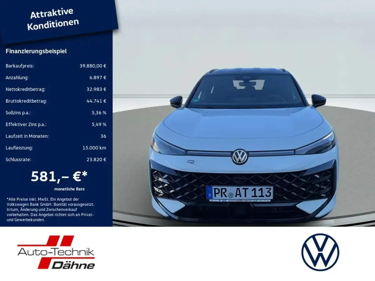 Neu VW T-Roc R-line 150 PS (110 kW) 2025 Weiß SUV
