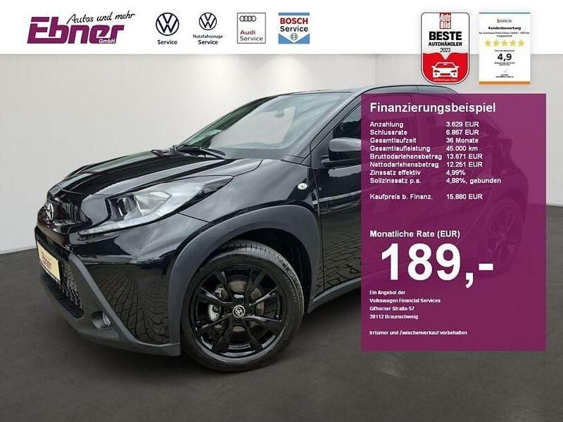 Gebraucht Toyota Aygo 72 PS (52 kW) 2024 Schwarz Kleinwagen