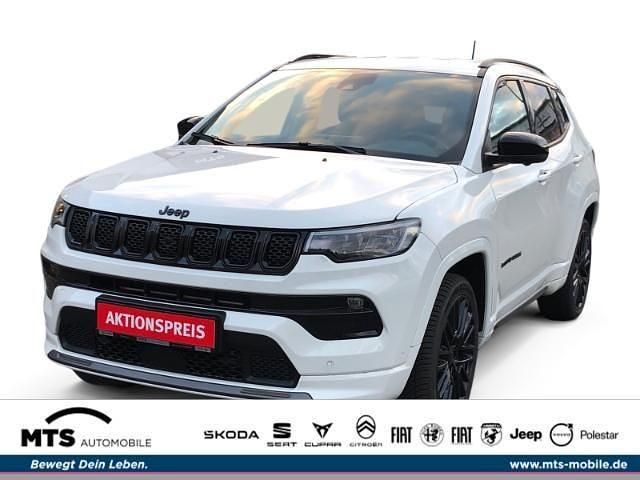 Alpine white (vr296) Gebraucht 2023 Jeep Compass Altitude SUV | 29.950 € (Fairer Preis) - Bild 1/4