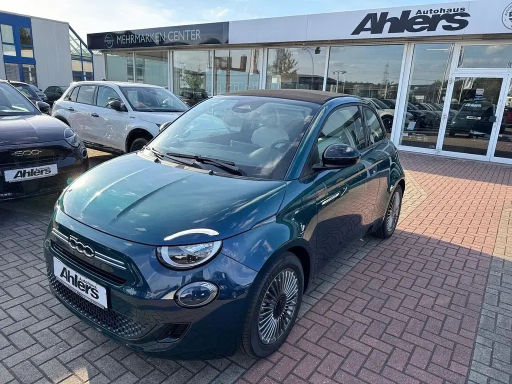 Neu Fiat 500C Icon 65 PS (47 kW) 2026 Gruen Cabrio