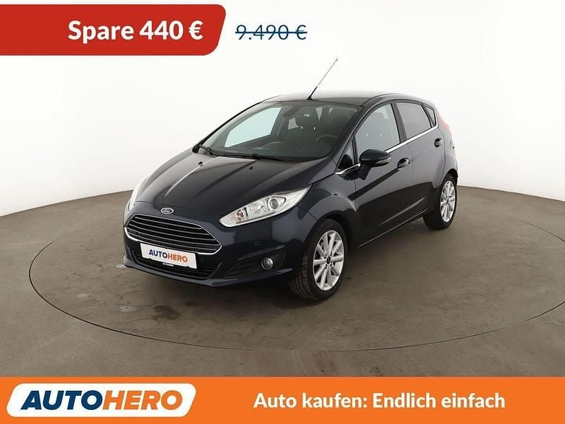 Gebraucht Ford Fiesta Titanium 125 PS (91 kW) 2017 Grau Kleinwagen