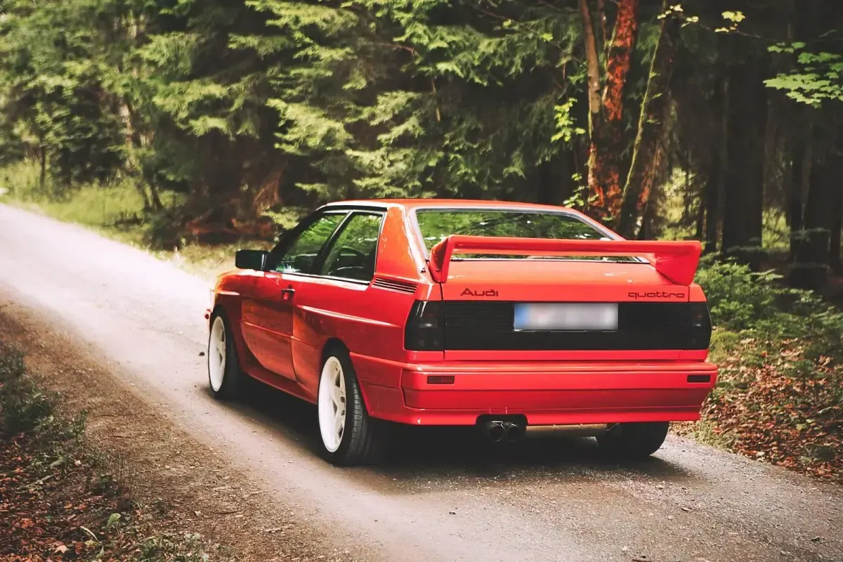 Gebraucht Audi Quattro Sport 293 PS (215 kW) 1982 Rot Coupé