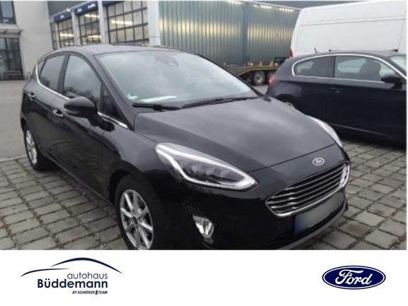 Schwarz Gebraucht 2020 Ford Fiesta Titanium X Kleinwagen | 13.890 € (Fairer Preis) - Bild 1/4