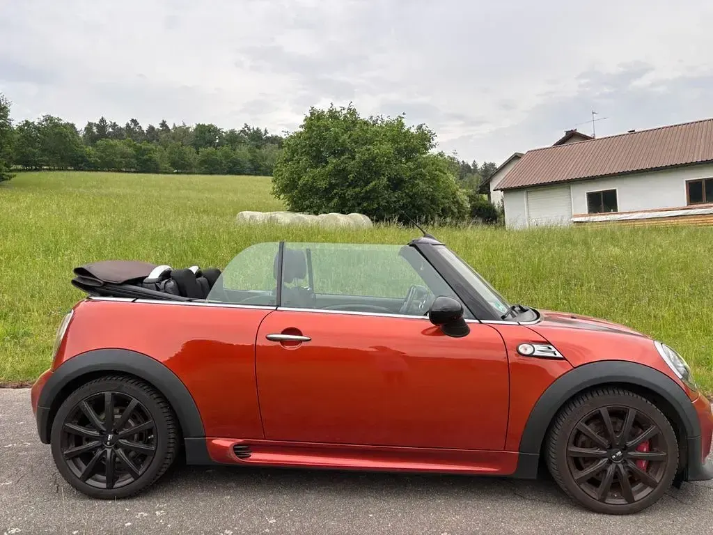 Gebraucht Mini John Cooper Works Cabriolet 211 PS (155 kW) 2013 Orange Cabrio