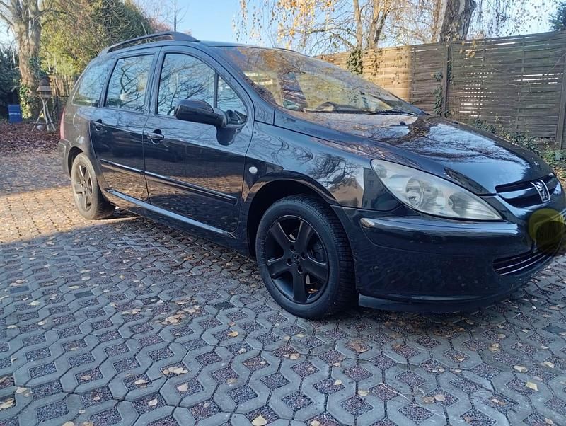 Schwarz Gebraucht 2004 Peugeot 307 Limousine | 1.350 € (Guter Preis) - Bild 1/4