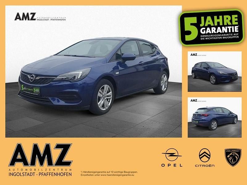 Nautic blau Gebraucht 2020 Opel Astra Edition Limousine | 13.490 € (Fairer Preis) - Bild 1/4