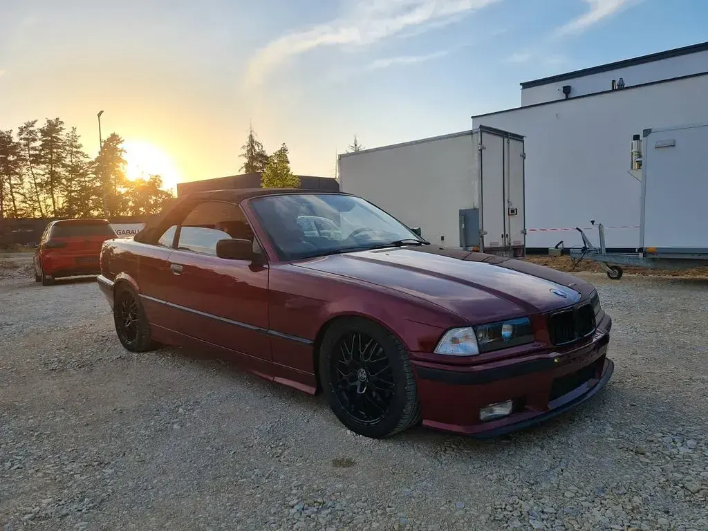 Gebraucht BMW 325 Cabriolet Performance 192 PS (141 kW) 1994 Rot Cabrio