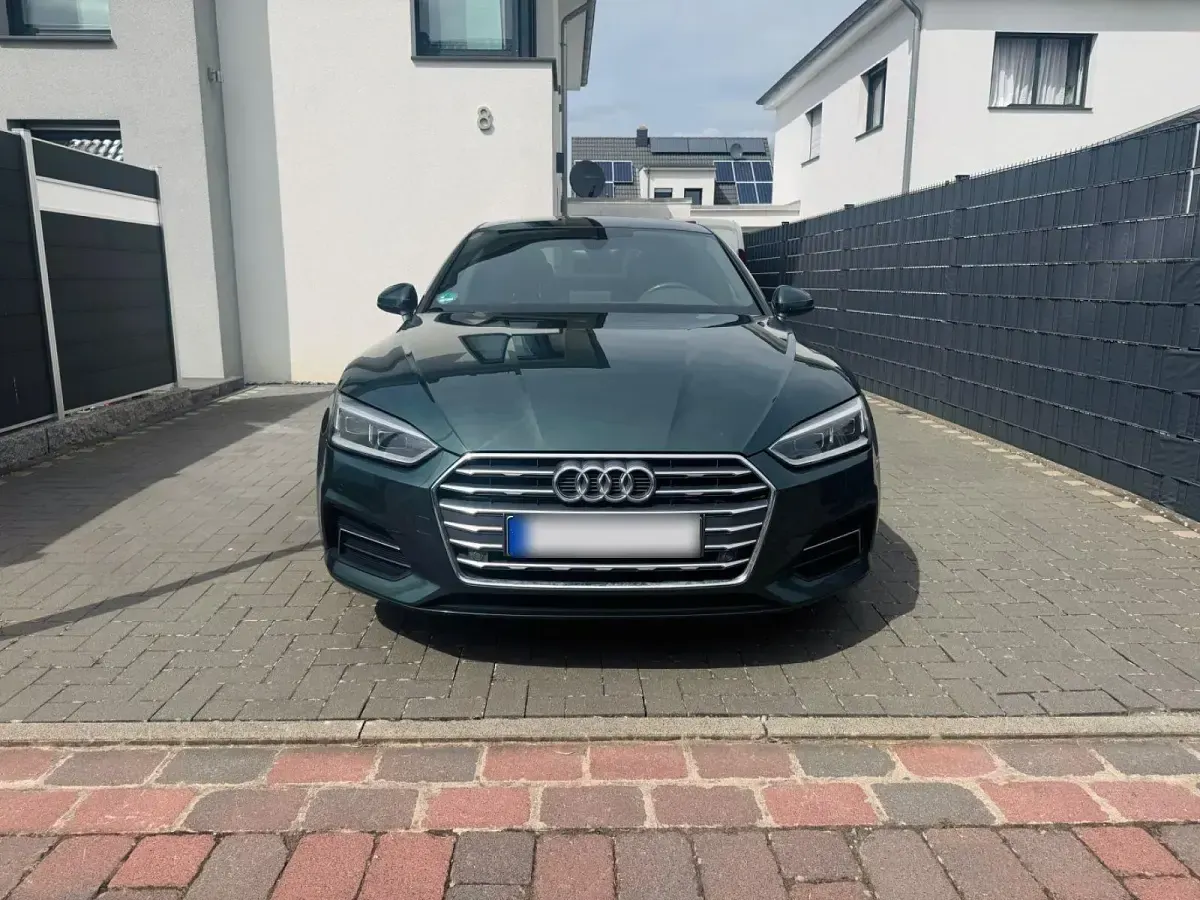 Gebraucht Audi A5 S-Line 190 PS (139 kW) 2017 Grün Coupé