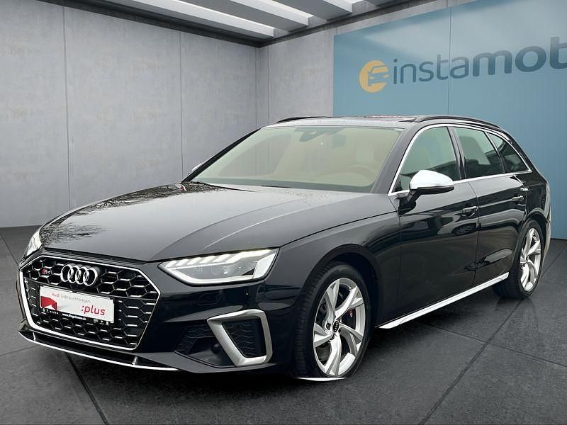 Schwarz Gebraucht 2022 Audi S4 Kombi | 50.949 € (Fairer Preis) - Bild 1/4