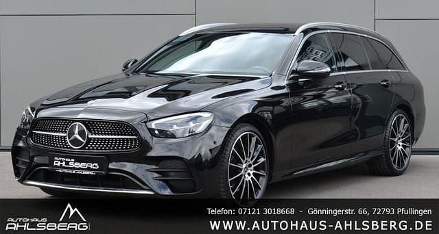 Obsidianschwarz lack Gebraucht 2023 Mercedes E200 AMG Kombi | 40.900 € (Superpreis) - Bild 1/4