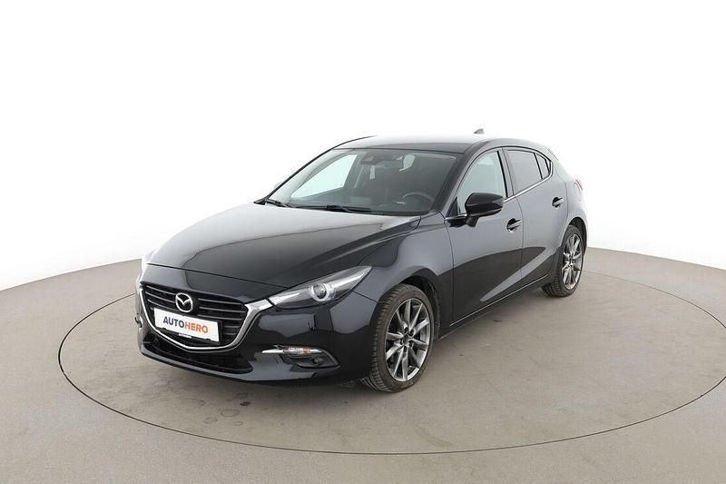 Gebraucht Mazda 3 Signature 120 PS (88 kW) 2018 Schwarz Limousine