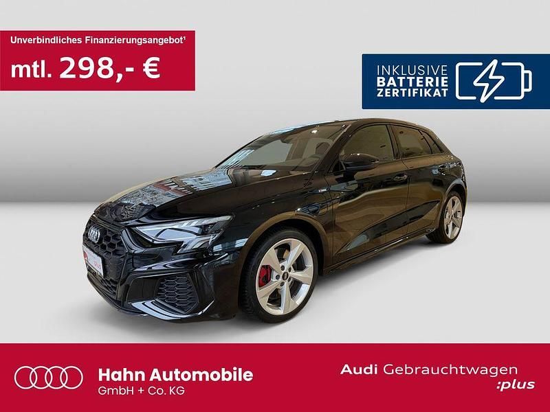 Mythosschwarz metallic Gebraucht 2022 Audi A3 S-Line Limousine | 26.490 € (Fairer Preis) - Bild 1/3