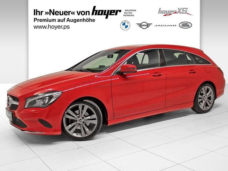 Jupiterrot unilack Gebraucht 2018 Mercedes CLA180 Shooting Brake Urban Kombi | 15.480 € (Guter Preis) - Bild 1/4