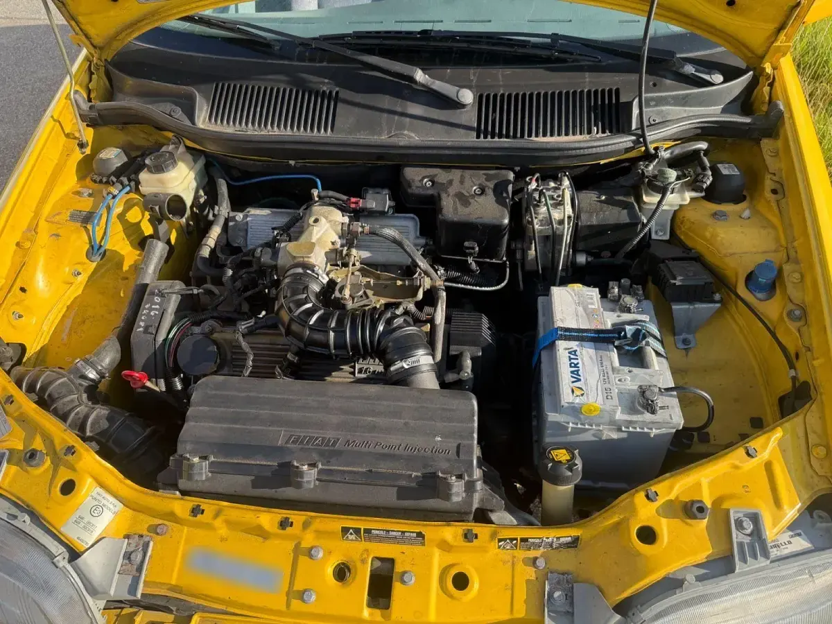 Gebraucht Fiat Punto Cabriolet 88 PS (64 kW) 1995 Gelb Cabrio