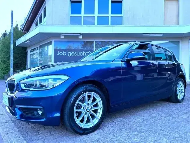 Gebraucht BMW 116 Advantage 116 PS (85 kW) 2019 Blau Kleinwagen