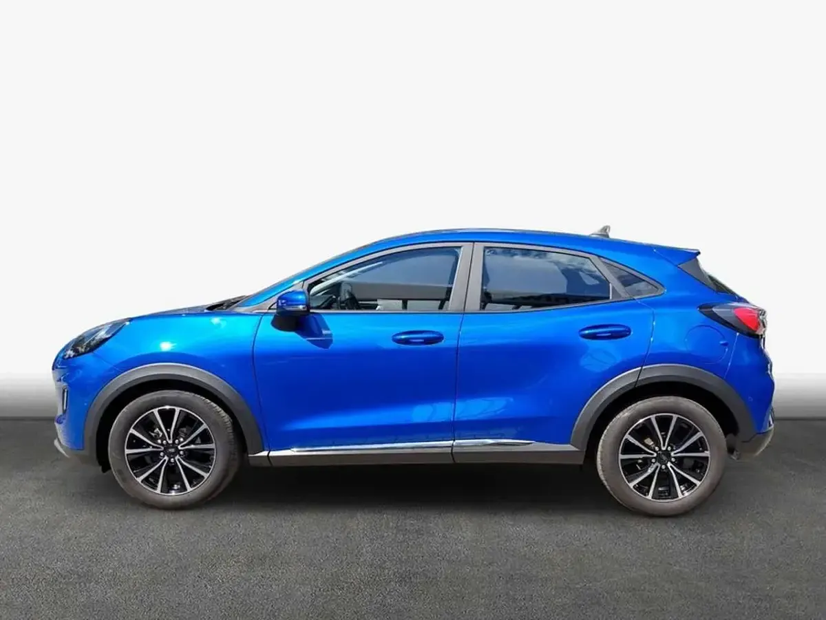 Gebraucht Ford Puma Titanium 125 PS (91 kW) 2022 Desert island blue metallic SUV