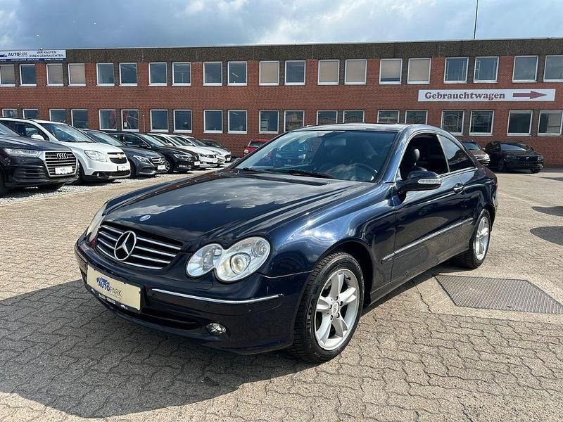 Blau Gebraucht 2004 Mercedes CLK200 Coupé | 1.980 € (Superpreis) - Bild 1/4