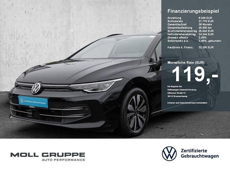 Schwarz Gebraucht 2025 VW Golf VIII Goal Kombi | 32.290 € (Superpreis) - Bild 1/4