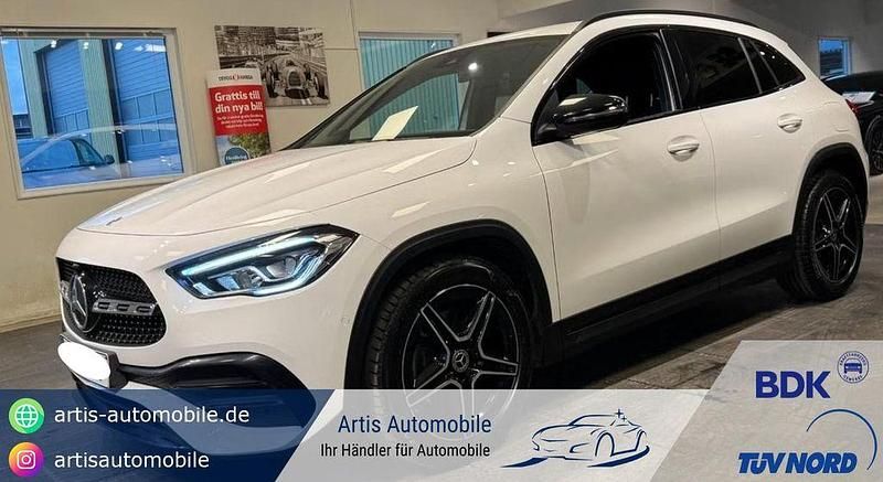 Gebraucht Mercedes GLA200 AMG line 150 PS (110 kW) 2021 Weiß SUV