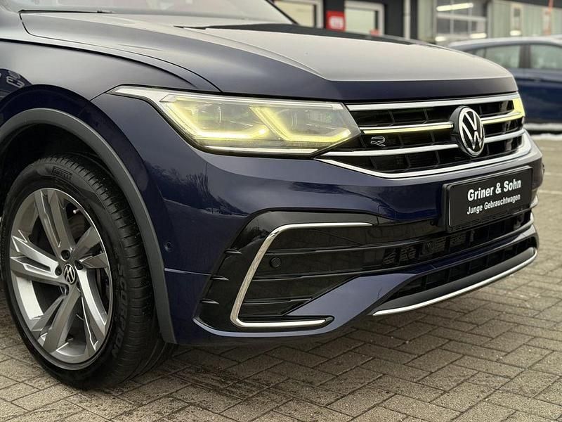 Gebraucht VW Tiguan Allspace R-line 200 PS (147 kW) 2022 Blau SUV