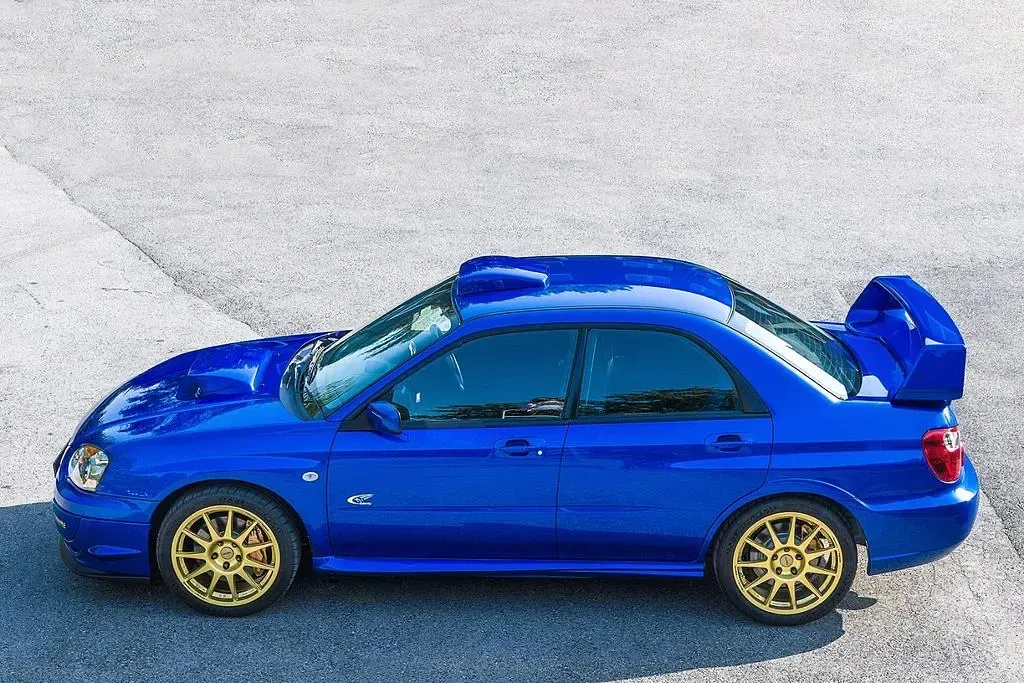 Gebraucht Subaru WRX STI 280 PS (205 kW) 2004 Blau Limousine