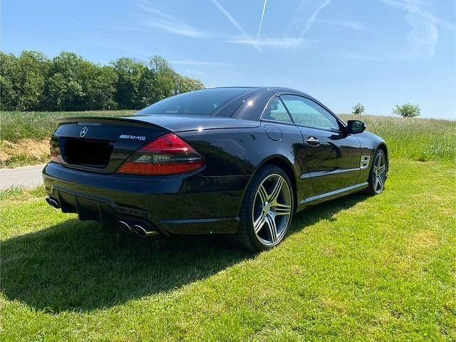Gebraucht Mercedes SL63 AMG AMG 525 PS (386 kW) 2009 Schwarz Cabrio