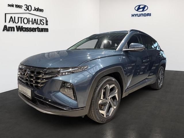 Teal blue / met Gebraucht 2021 Hyundai Tucson Trend SUV | 25.999 € (Fairer Preis) - Bild 1/1