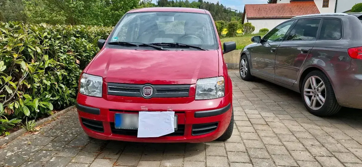 Gebraucht Fiat Panda 60 PS (44 kW) 2009 Rot Kleinwagen