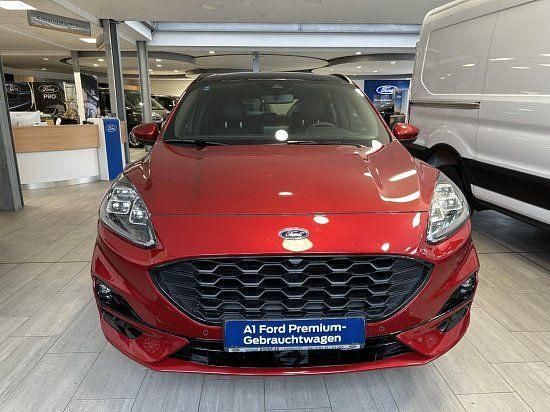 Gebraucht Ford Kuga ST-Line X 224 PS (164 kW) 2022 Lucidrot metallic (metallic) SUV