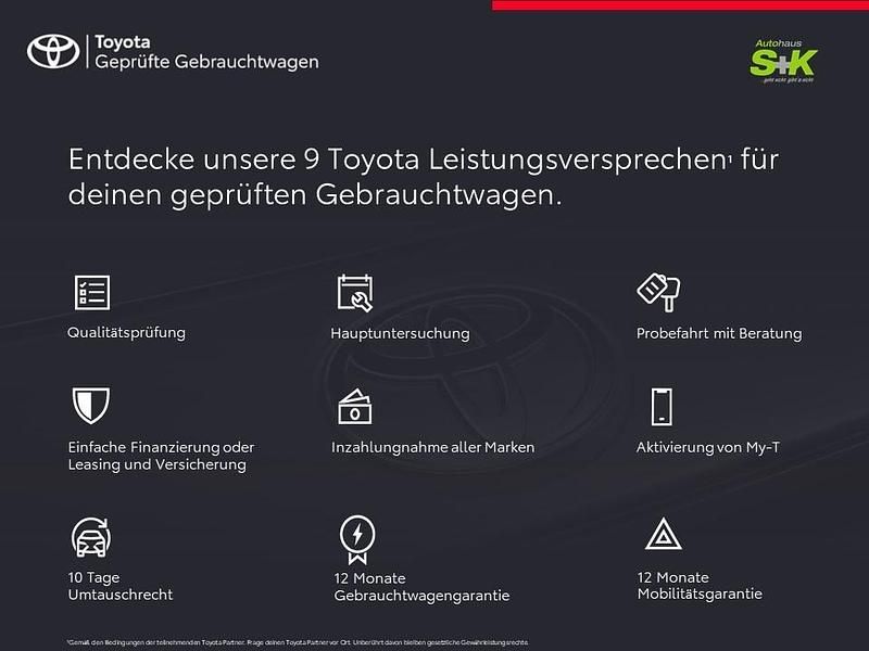 Platinumweiß perleffekt/ dach schwarz Gebraucht 2022 Toyota C-HR Sport SUV | 28.980 € (Teuer) - Bild 1/3