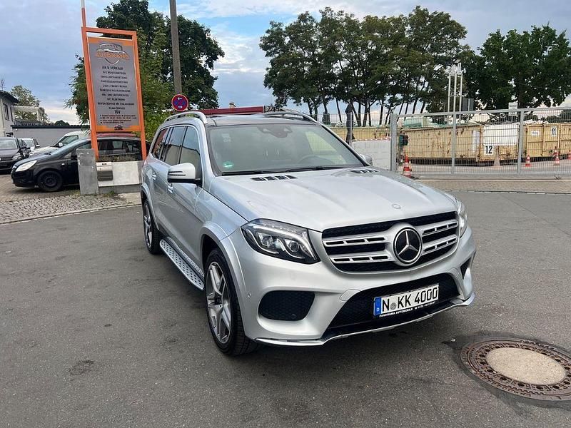 Silber Gebraucht 2016 Mercedes GLS350 AMG SUV | 31.800 € (Teuer) - Bild 1/4