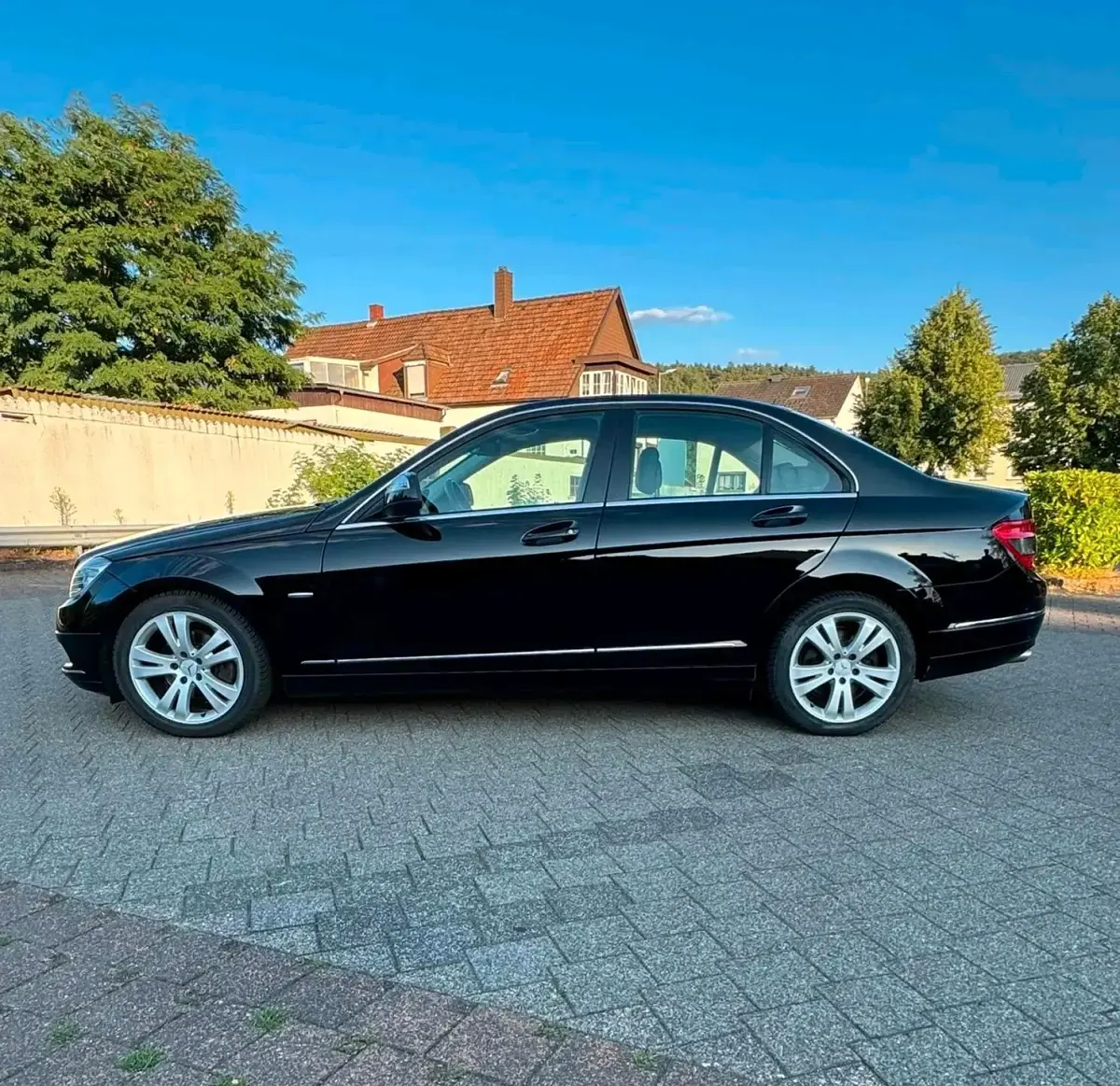 Gebraucht Mercedes C200 Avantgarde 184 PS (135 kW) 2008 Schwarz Limousine