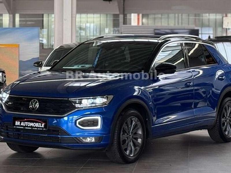 Gebraucht VW T-Roc R-line 150 PS (110 kW) 2022 Ravennablau metallic SUV